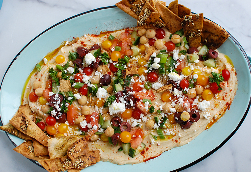 Why Everyone Falls in Love With This Greek-Style Loaded Hummus with Mango (And Why It Vanishes at Every Party) 3 Image