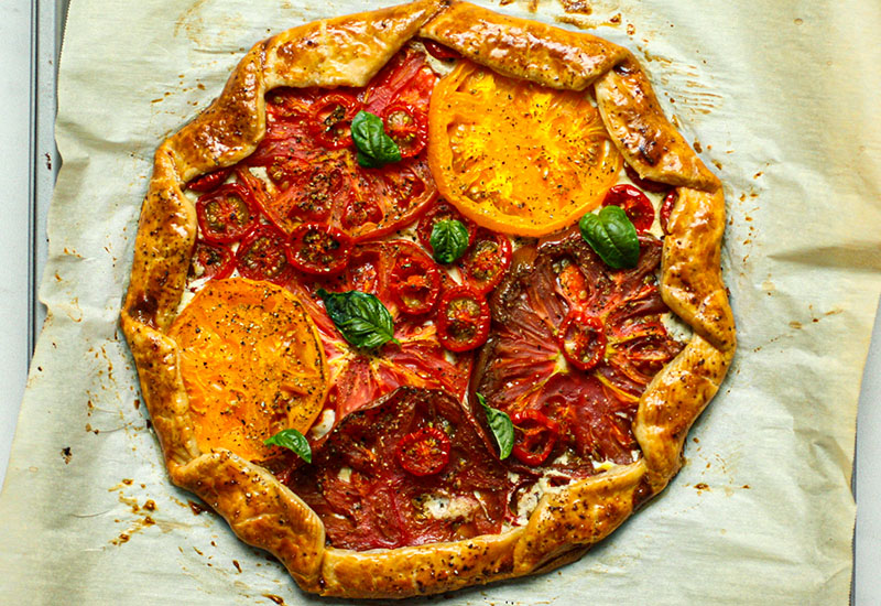 Savory Tomato Galette