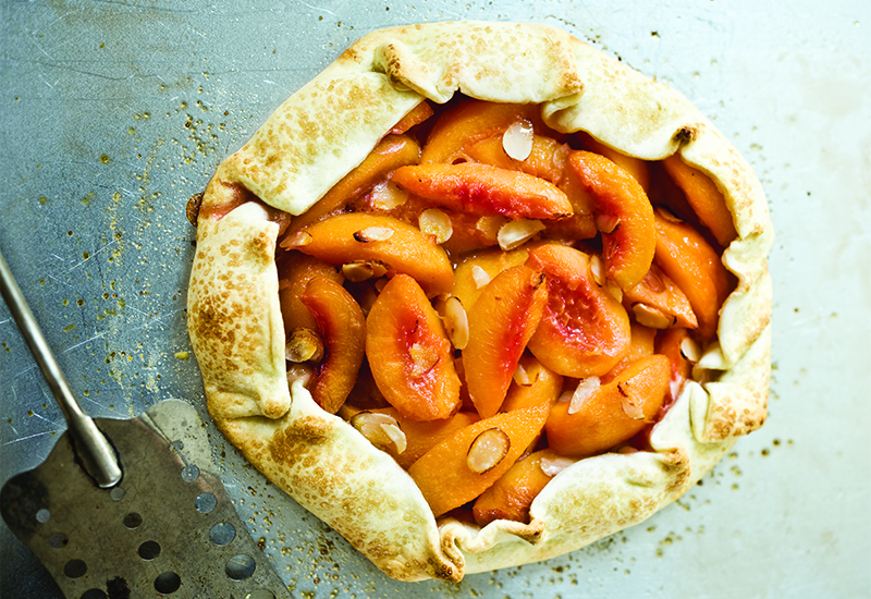 Peach Crostata