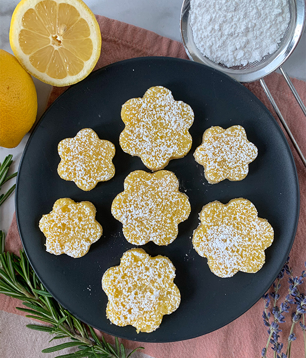 Rosemary Lemon Bars