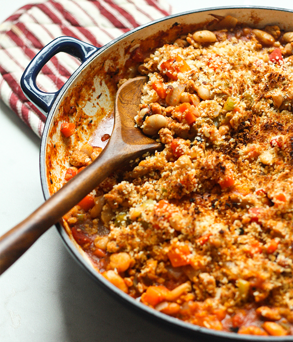 Sausage and White Bean Skillet