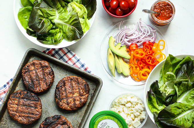 Burger Bowl Ingredients