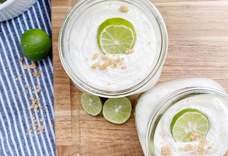 No-Bake Key Lime Cheesecake