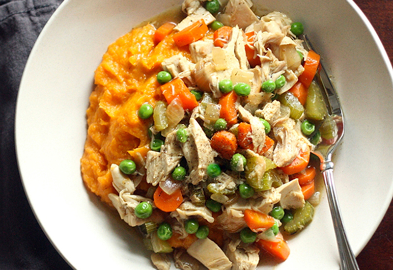 Chicken Pot Pie Bowls