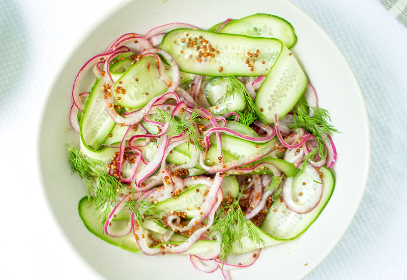 Cucumber Dill Salad