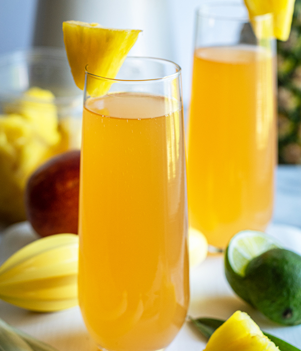 Gogi Pineapple Mimosas
