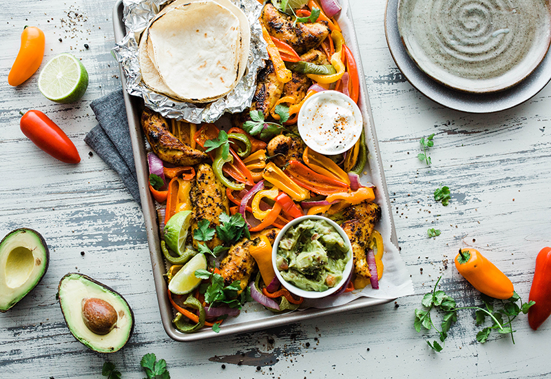 Smoky & Sweet Chili One-Pan Fajitas