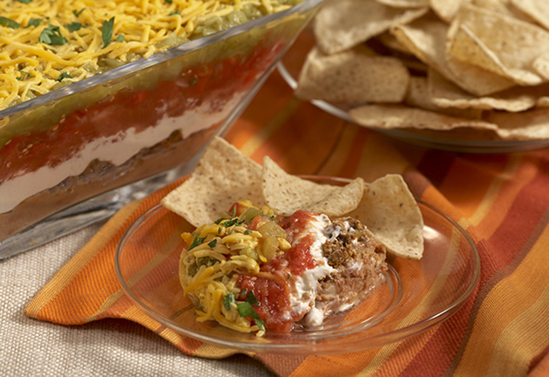 Hatch Chile Seven Layer Dip