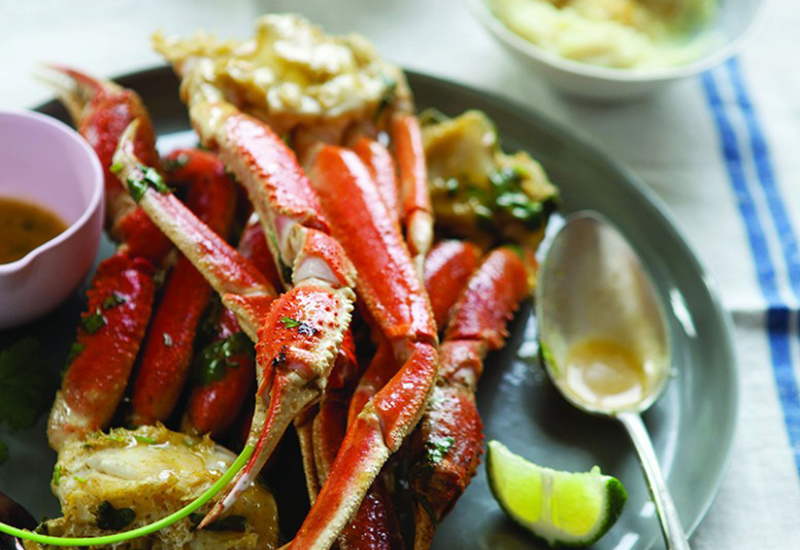 Lime Chipotle Roasted Alaska Snow Crab