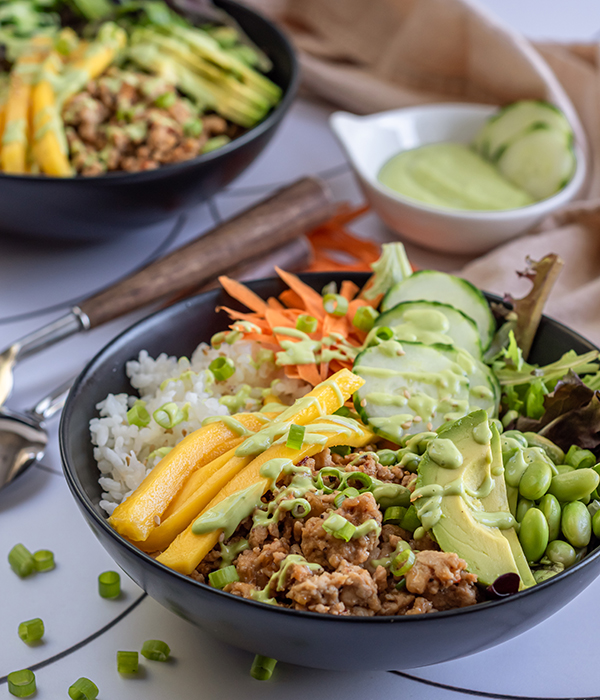 Hawaiian Pork and Pineapple Bowl