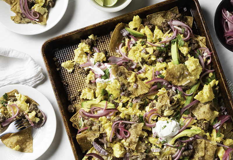 Sheet Pan Chilaquiles