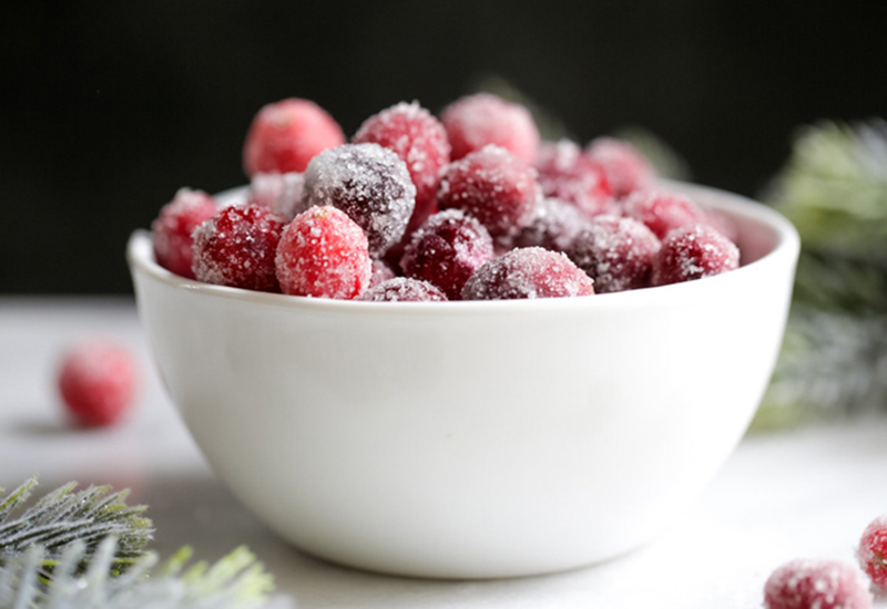 Sugared Cranberries