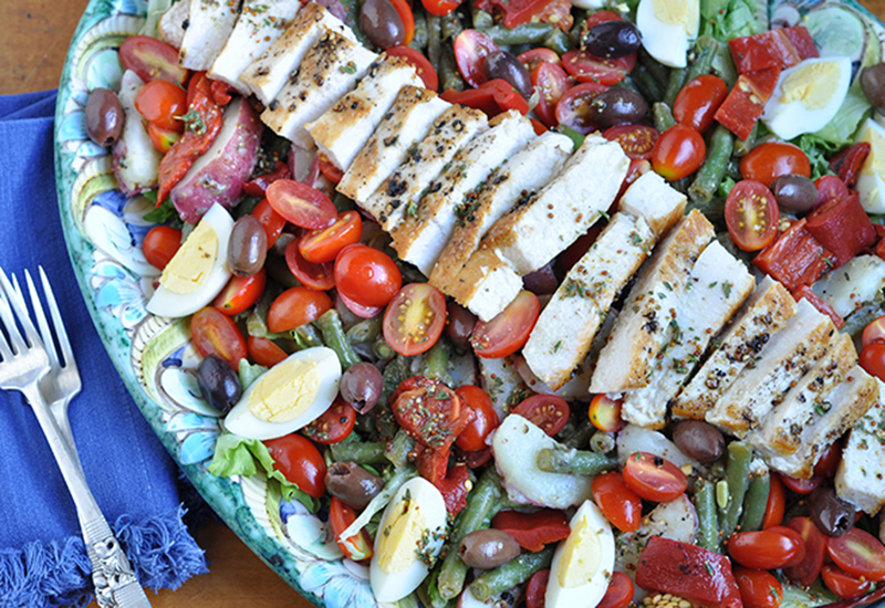 Swordfish Salad Niçoise