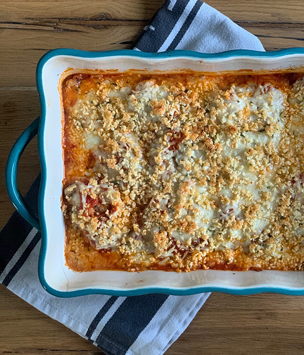 Grilled Chicken Parmesan