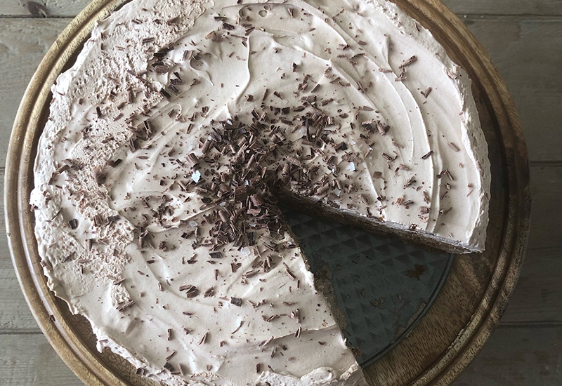 Mocha Ice Box Cake