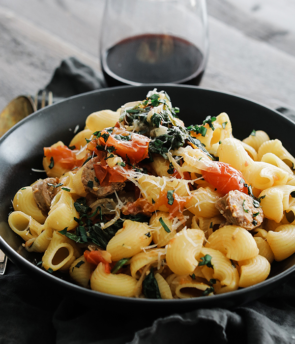 Sausage and Tomato Pasta