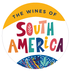 South America Wine Button