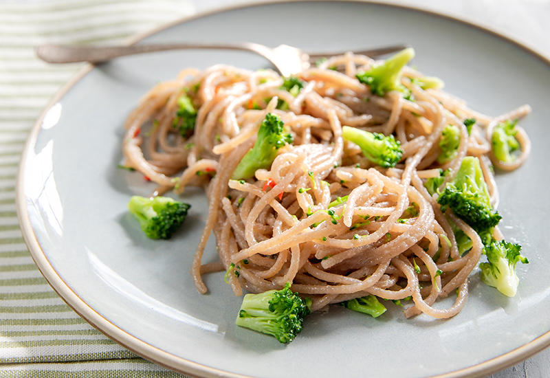 Spaghetti Aglio Olio & Broccoli