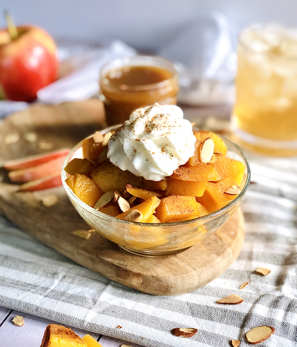 Apple Cider Glazed Butternut Squash Parfait