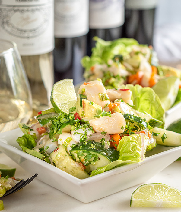 Bay Scallops Ceviche