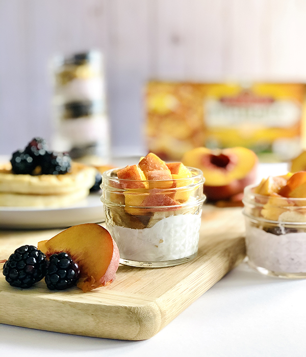 Waffle Parfait Cups