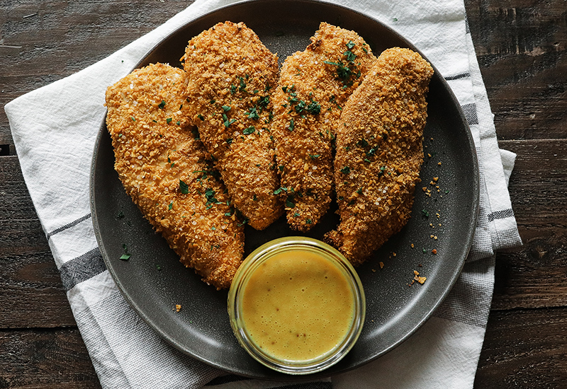 Corn Flake Crusted Chicken