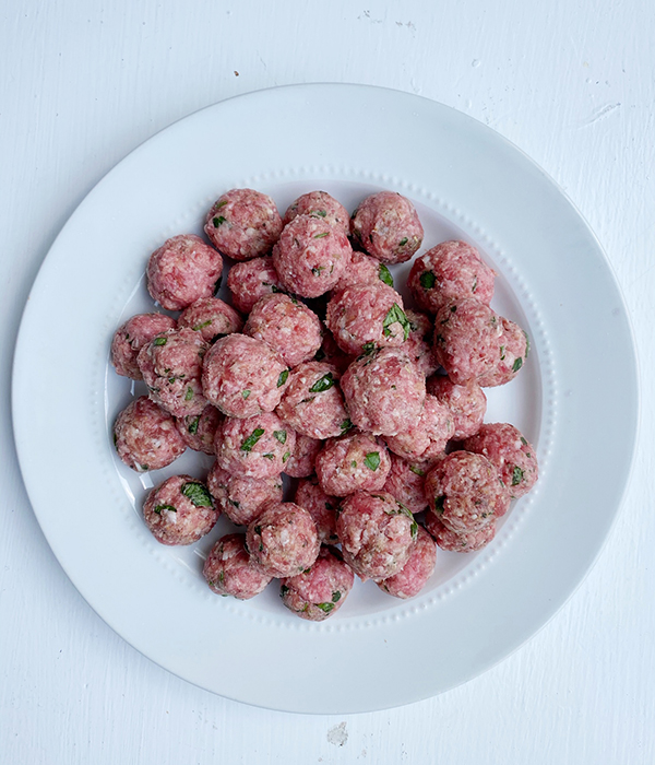 Homemade Mini Meatballs