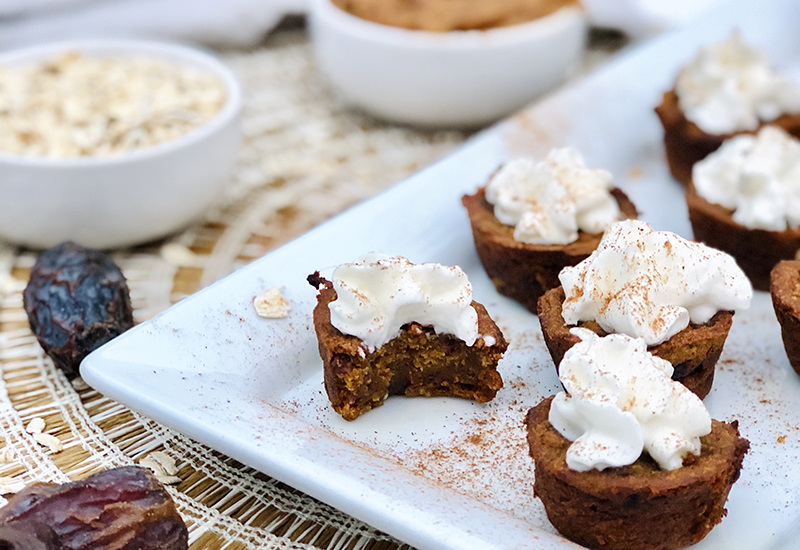 Mini Pumpkin Pie Bites