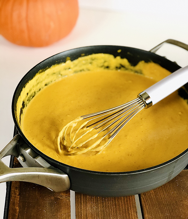 Pumpkin Alfredo Pasta Sauce