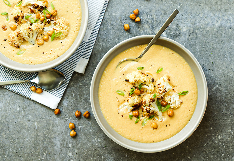 Roasted Cauliflower Soup