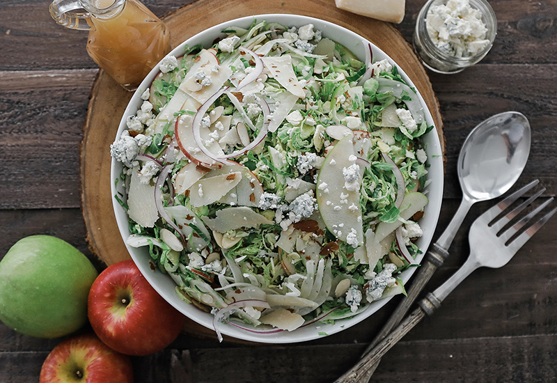 Shaved Brussels Sprouts Salad