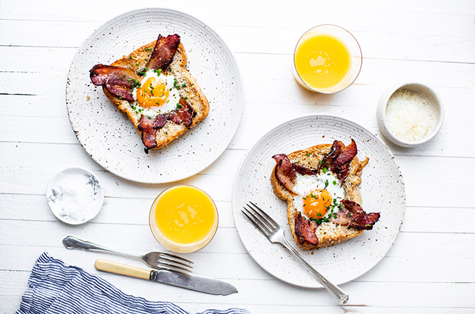 Sheet Pan Egg-in-a-Hole