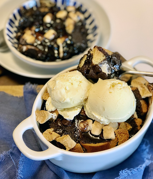 Chocolate Bread Pudding