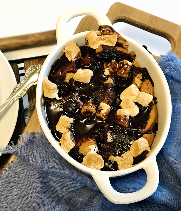 Chocolate Bread Pudding