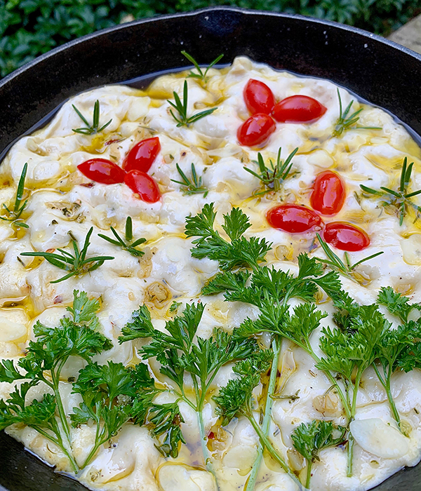 Garlic Rosemary Focaccia