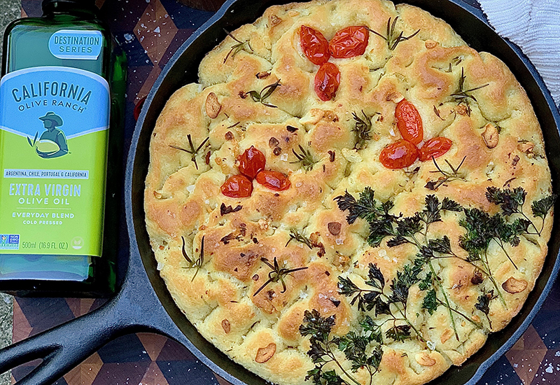 Garlic Rosemary Focaccia