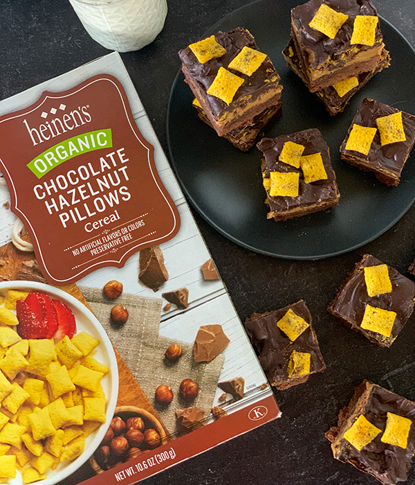 Peanut Butter Crunch Brownies