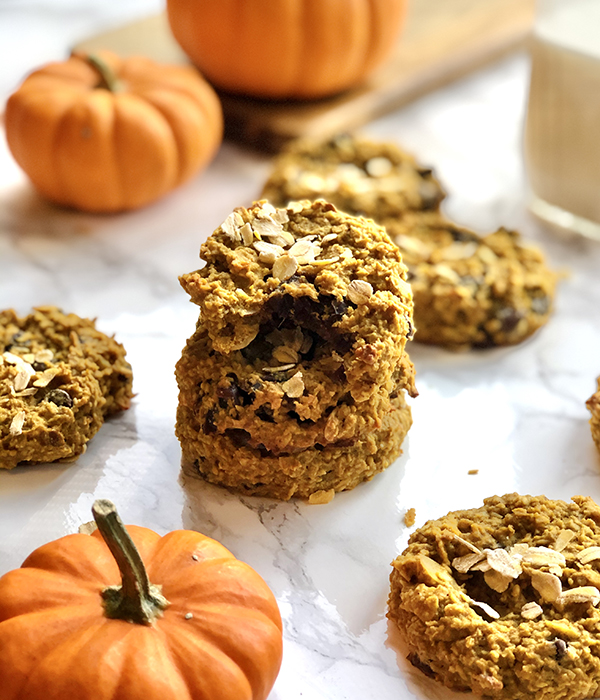 Pumpkin Breakfast Cookies