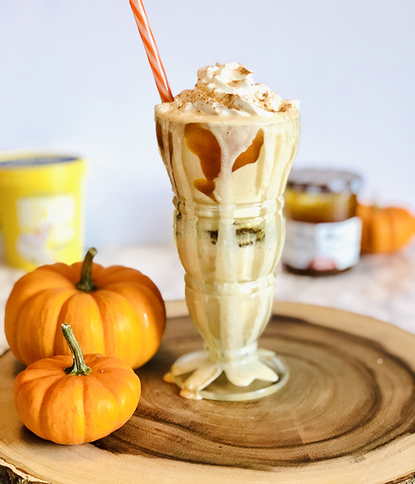 Pumpkin Spice Latte Milkshake