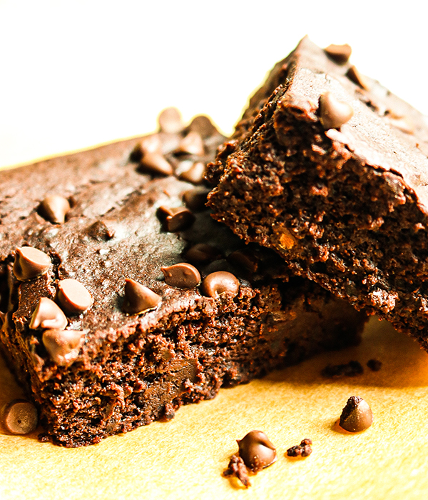 Sweet Potato Black Bean Brownies