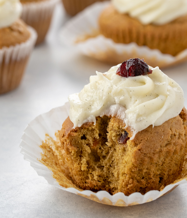 Bourbon Yam Cupcakes