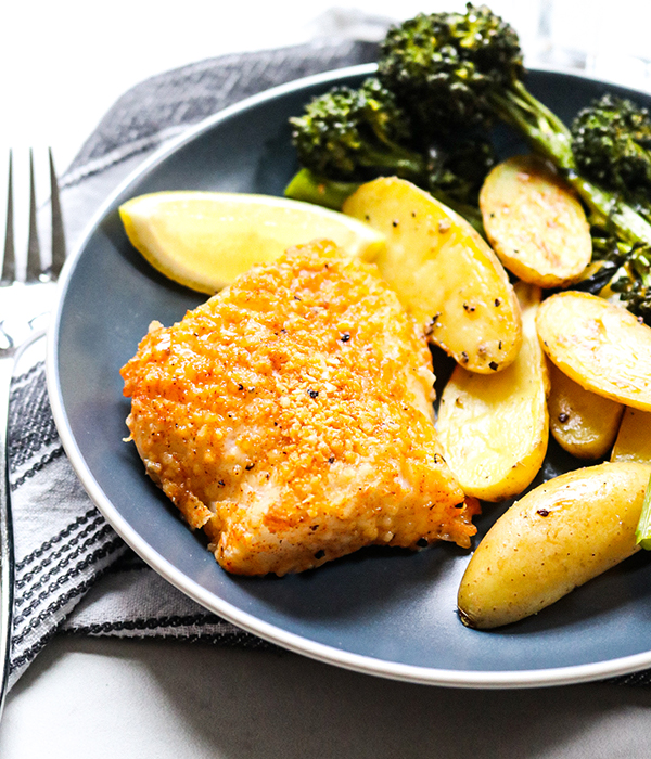 Parmesan Baked Cod