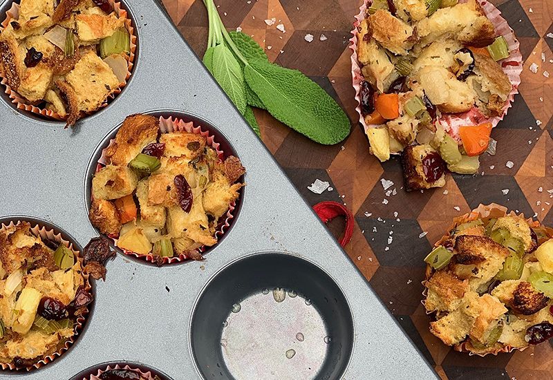 Stuffing Muffins