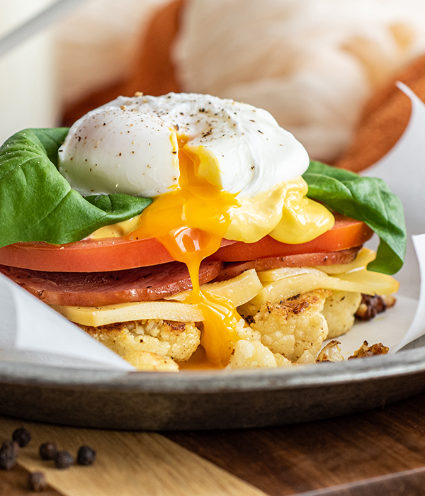 Cauliflower Eggs Benedict