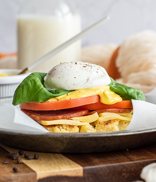 Cauliflower Eggs Benedict