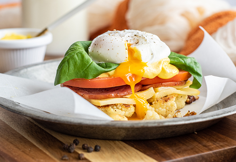 Cauliflower Eggs Benedict