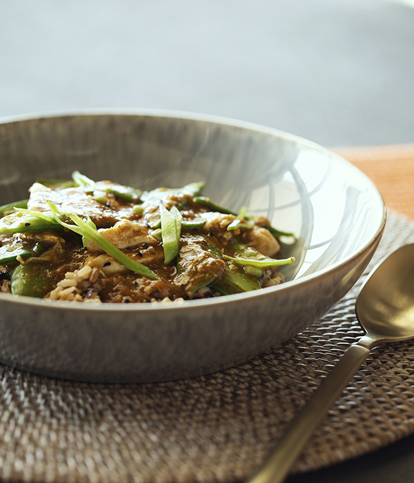 Moroccan Chicken Grain Bowl