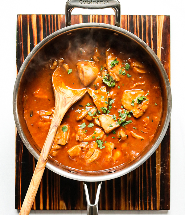 Butter Chicken in Pot