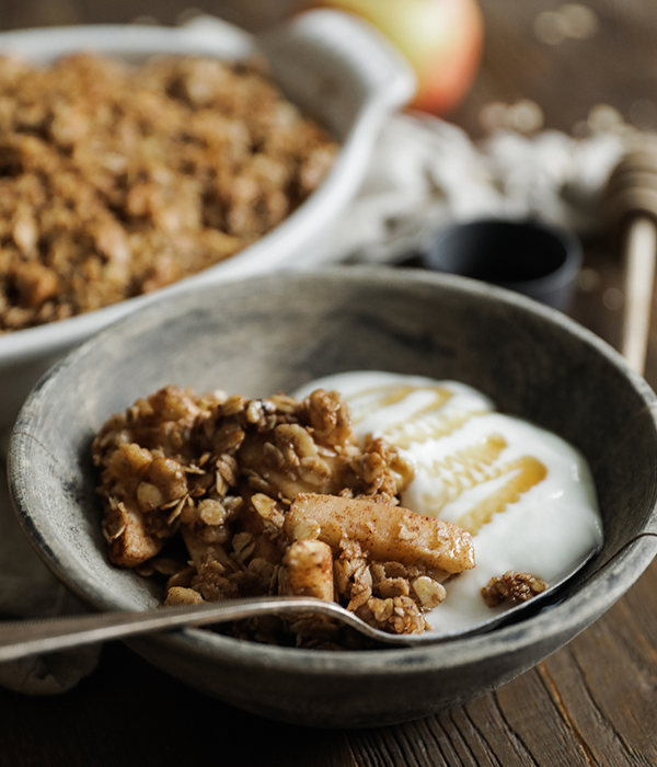 Healthy Apple Crisp
