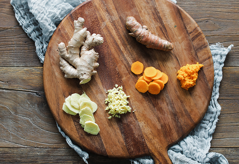 Kitchen Tip: How to Prepare Fresh Ginger and Turmeric